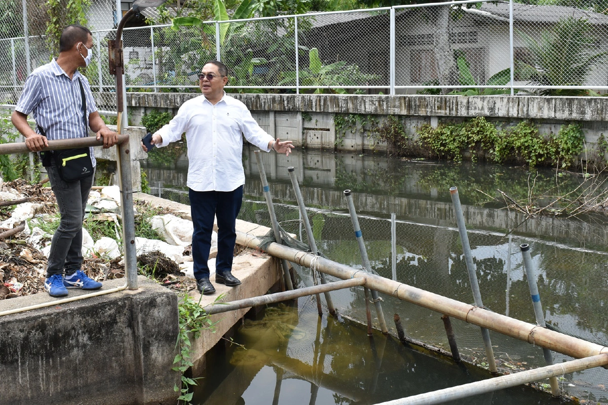 ฝนเทเข้าโรงกรองประตูชัย นายกเทศมนตรีเมืองนครมั่นใจมีน้ำประปาใช้เพียงพอ