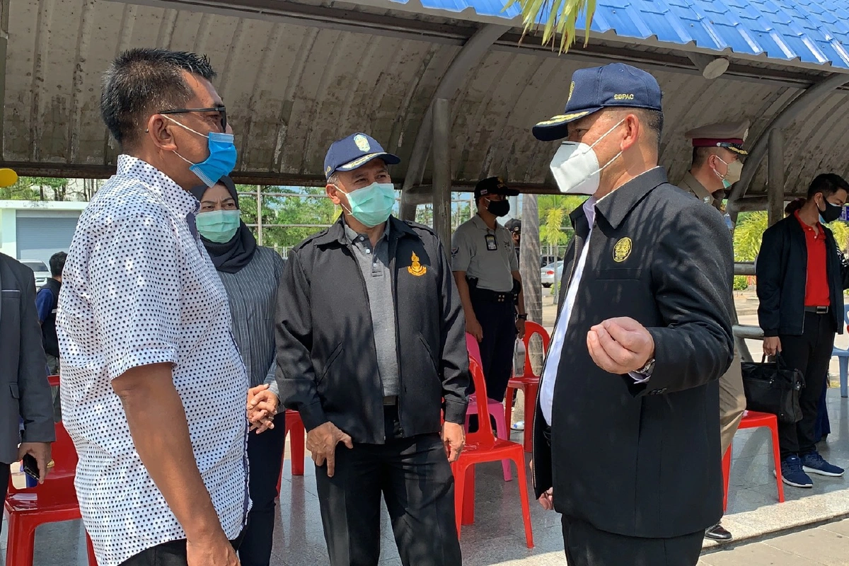 คนไทยกลับเข้าประเทศผ่านด่านสุไหงโก-ลกเกินเป้า ผ่านจุดคัดกรองเข้มคุมโควิด-19