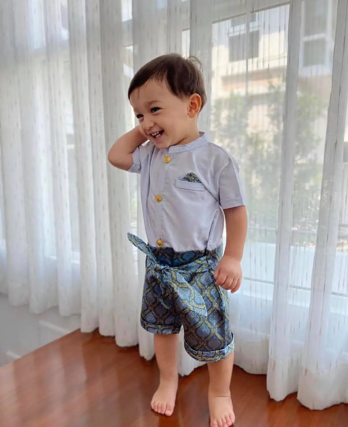 ซูมความน่ารัก น้องเบฬิน ลูกชายสุดที่รักของ เมญ่า ฉายแววหล่อตั้งแต่เด็ก