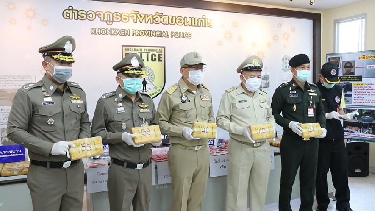 จับแก๊งค้ายาบ้าข้ามชาติอาศัยจังหวะโควิด-19 ระบาดลอบขนยานรก