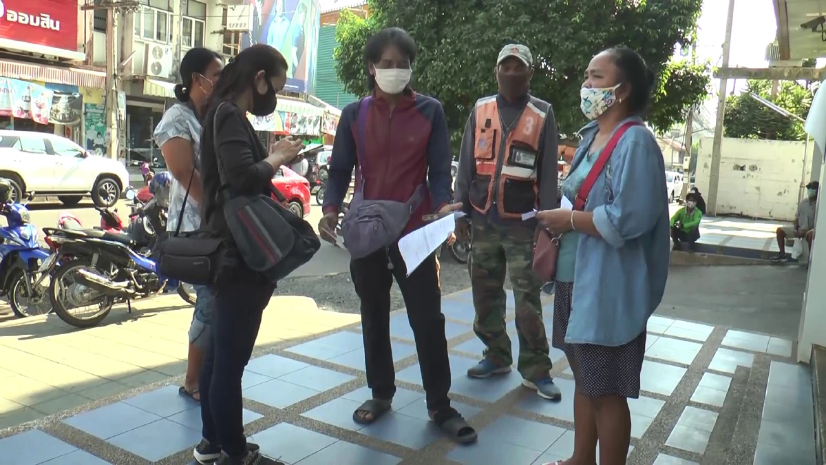 ยื่นอุทธรณ์รับเงิน 5 พันไม่ผ่านแห่มาสอบถามจนท.ธนาคารแน่น