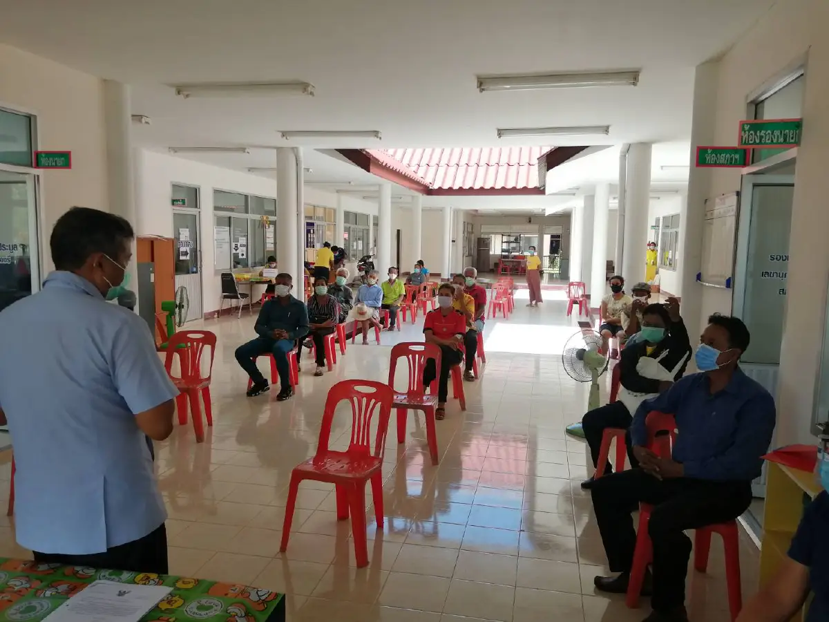 ฮือต้านใช้อบต.คลองรีเป็นศูนย์กักตัวกลุ่มเสี่ยงโควิดกลับจากตปท.