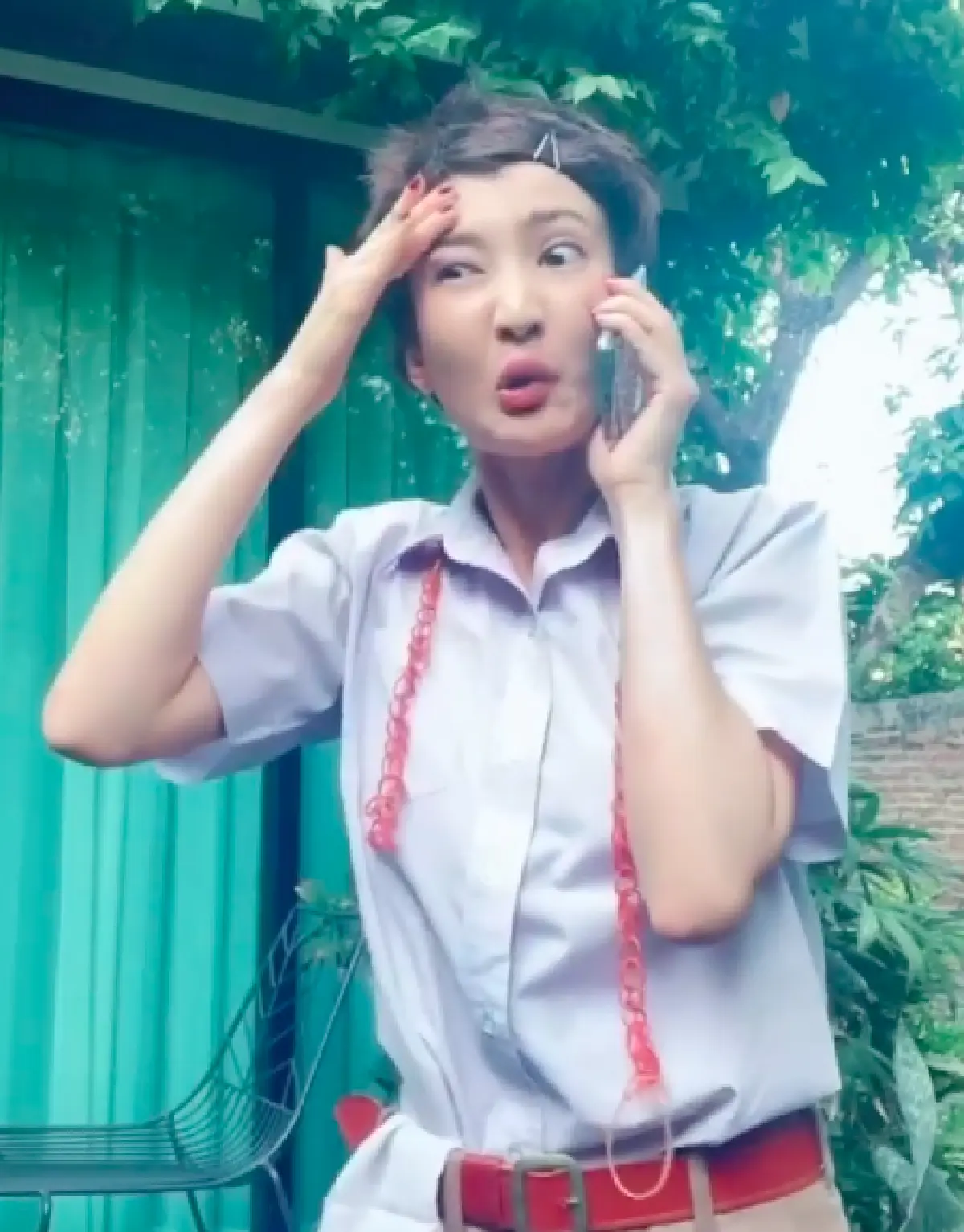  สมตำแหน่งดาวติ๊กต๊อก “แต้ว ณฐพร” แปลงโฉมเป็นตุ๊ดเด็กเรียกรอยยิ้ม