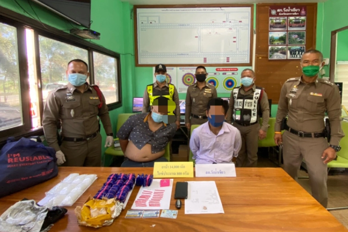 ตำรวจจับแก๊งขนยาเสพติดคาด่านตรวจโควิด-19