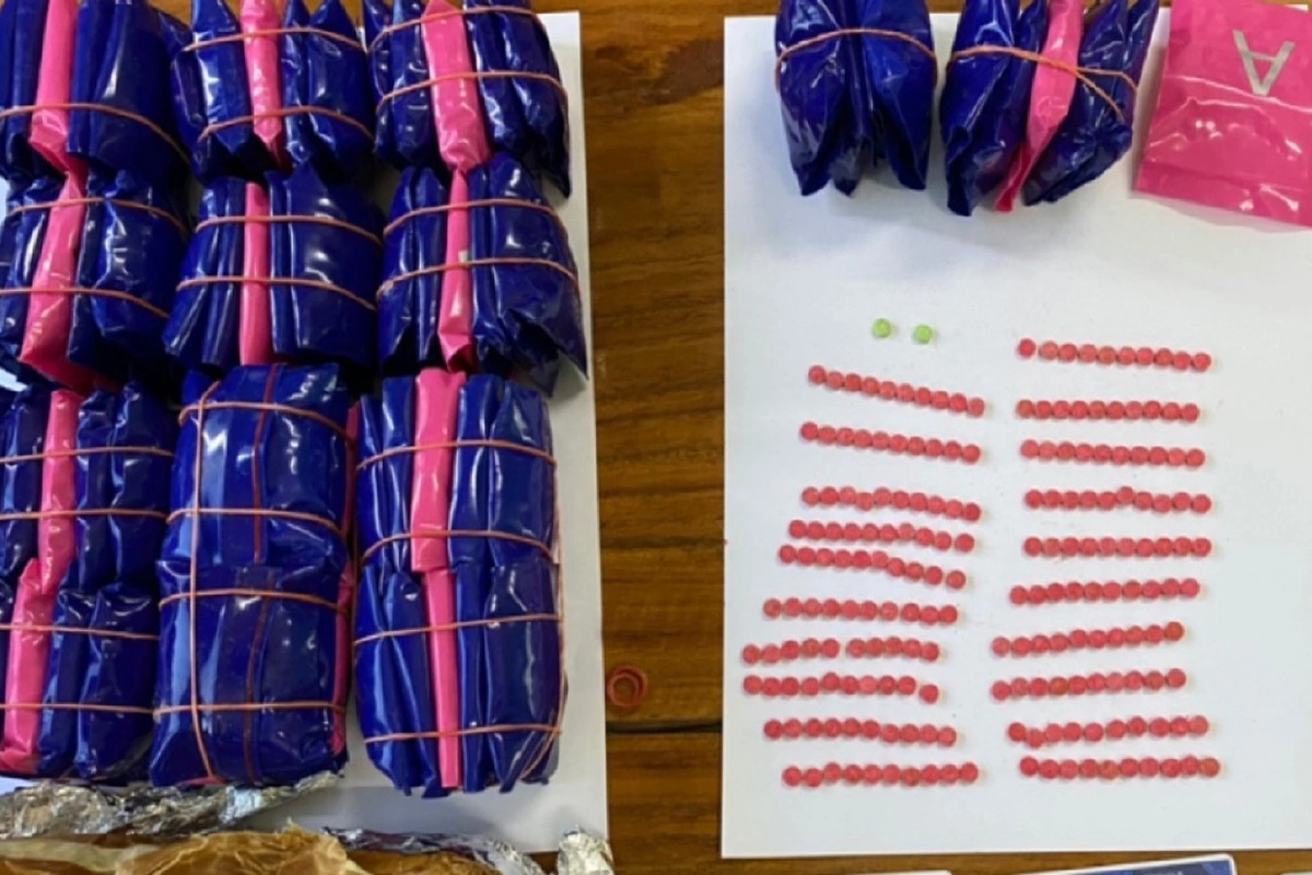 ตำรวจจับแก๊งขนยาเสพติดคาด่านตรวจโควิด-19