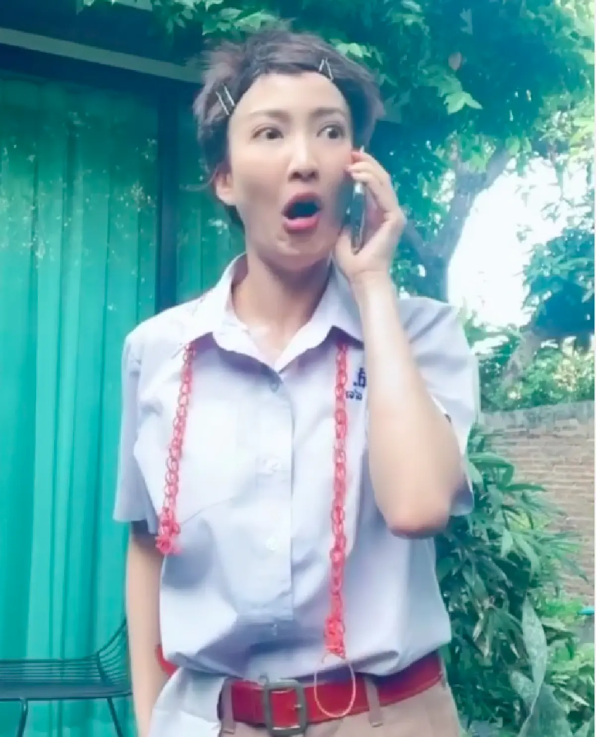  สมตำแหน่งดาวติ๊กต๊อก “แต้ว ณฐพร” แปลงโฉมเป็นตุ๊ดเด็กเรียกรอยยิ้ม