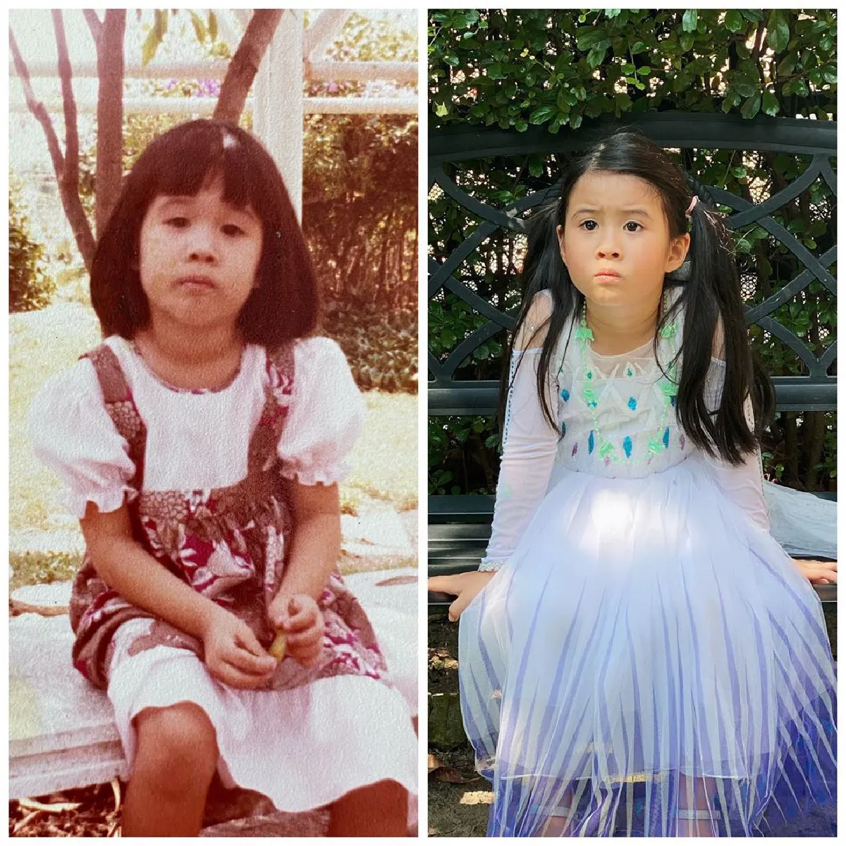 สำเนาเป๊ะ! ”แม่เมย์” เผยภาพตอนเด็กเทียบกับ “น้องมายู" ความเหมือนเต็มร้อย