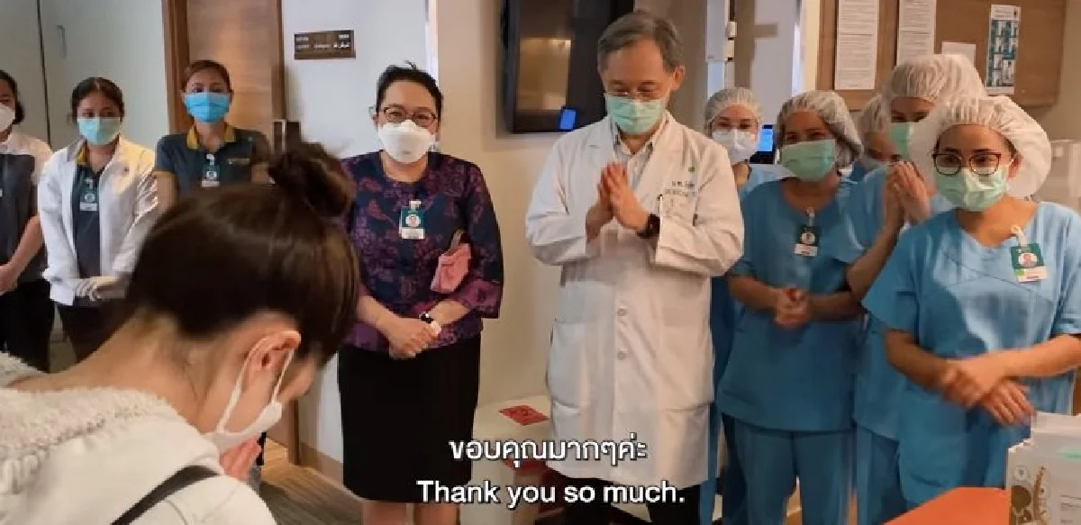 ซาบซึ้งหัวใจ “ลิเดีย-แมทธิว“ ทำคลิปขอบคุณหมอและพยาบาล เผยวินาทีเจอหน้าลูกครั้งแรก