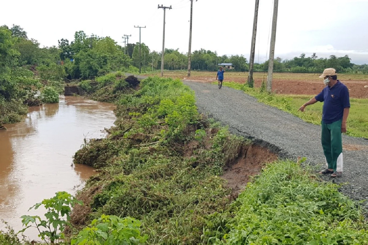 ฝนตกหนักน้ำป่าหลากลงอ่างกักเก็บเพชรบูรณ์รอดวิกฤตแล้ง