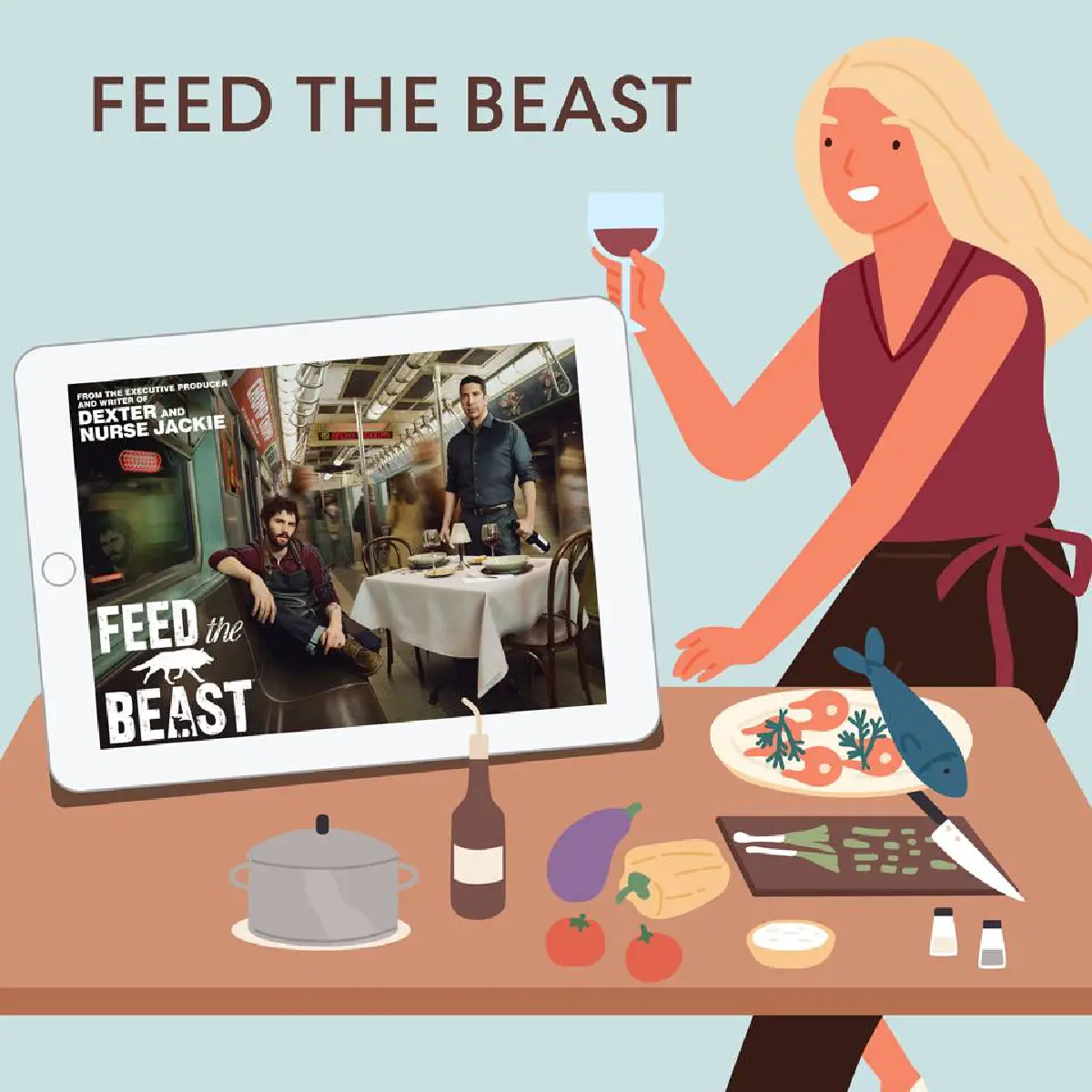 5 ซีรีส์ที่จะปลุกความเป็นเชฟในตัวคุณ