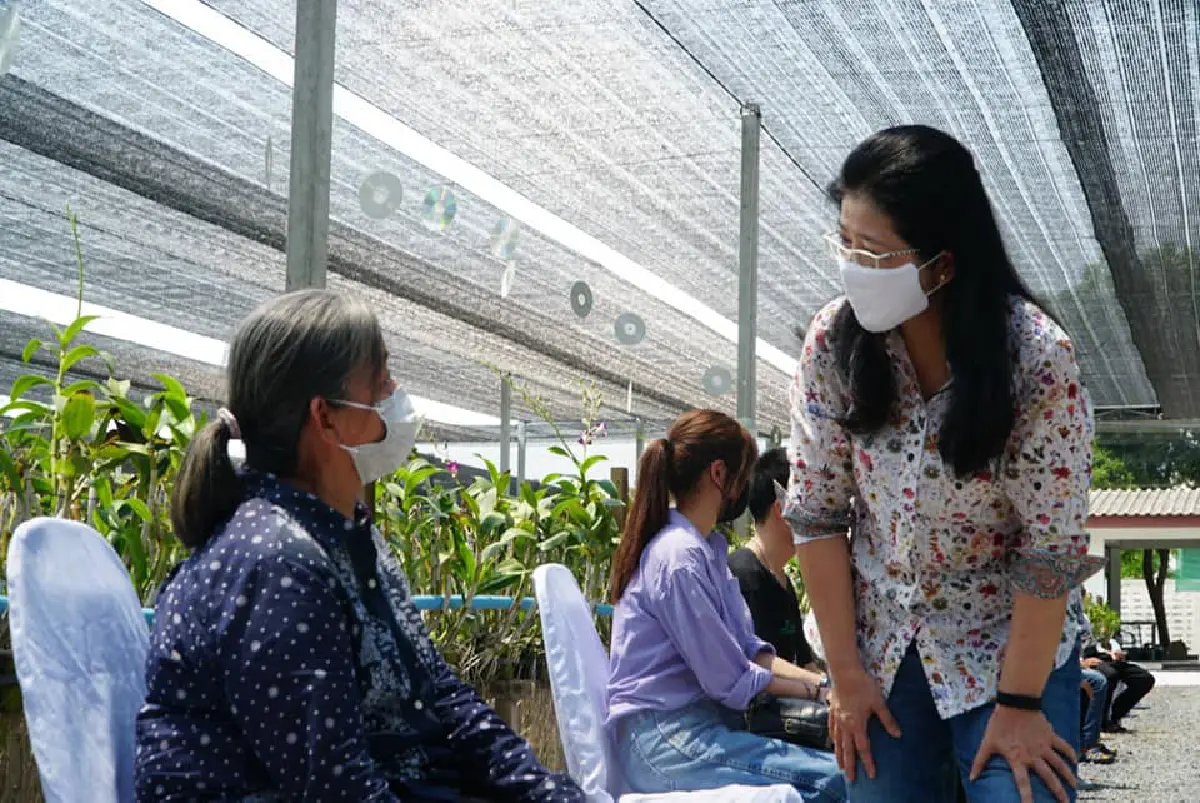 หญิงหน่อย ปลื้มแจก "กล้วยไม้" ฟรีทำให้ชาวบ้านมีเงินพอเลี้ยงครอบครัว