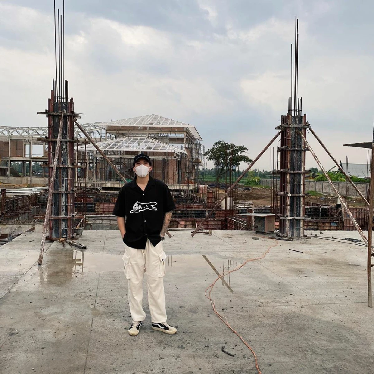 “ป๊อก” ตื่นเต้น! มาตรวจงานบ้านหลังแรกในชีวิตที่กำลังสร้าง