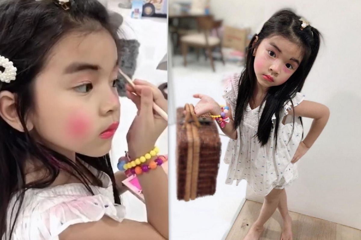 น้องมะลิ มือใหม่หัดแต่งหน้า แม่โบว์ แซวคิดว่าจะไปงานวันฮาโลวีน น้องมะลิ มือใหม่หัดแต่งหน้า แม่โบว์ แซวคิดว่าจะไปงานวันฮาโลวีน