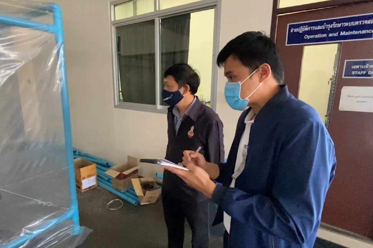 โควิด-19 : สนามบินขอนแก่นสร้างห้องความดันลบมอบร.พ.ทั่วอีสาน