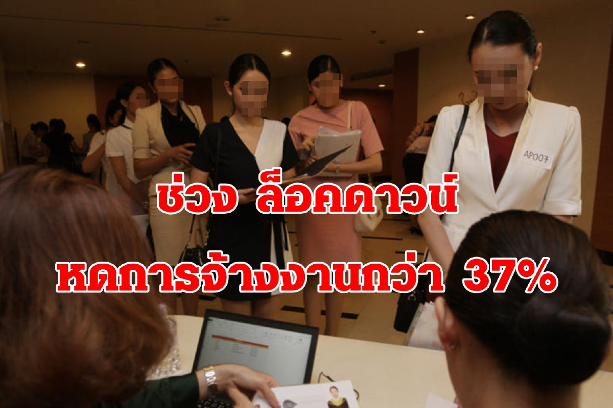 EIC สำรวจความต้องการตำแหน่งงานยุคโควิด ลดกว่า37% EIC สำรวจความต้องการตำแหน่งงานยุคโควิด ลดกว่า37%
