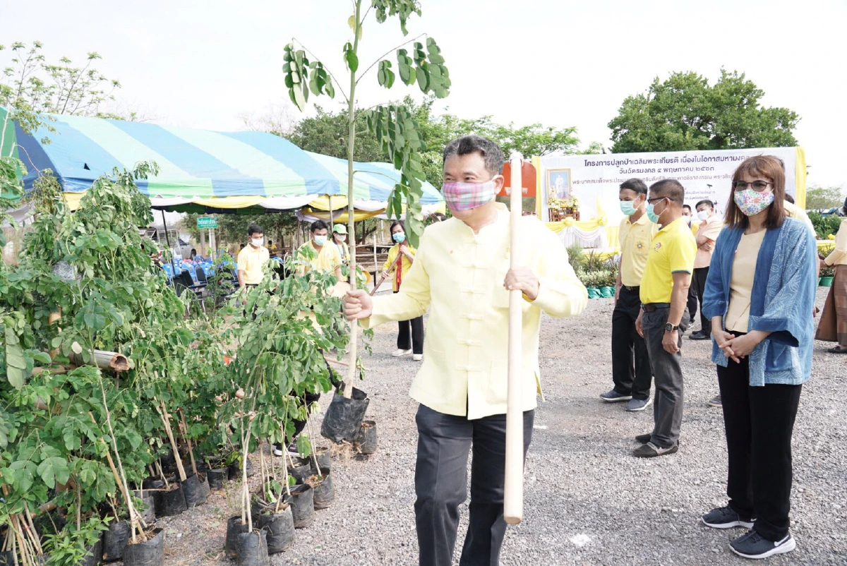 พช.พร้อมใจจัด“โครงการปลูกป่าเฉลิมพระเกียรติ”ถวายเป็นพระราชกุศล