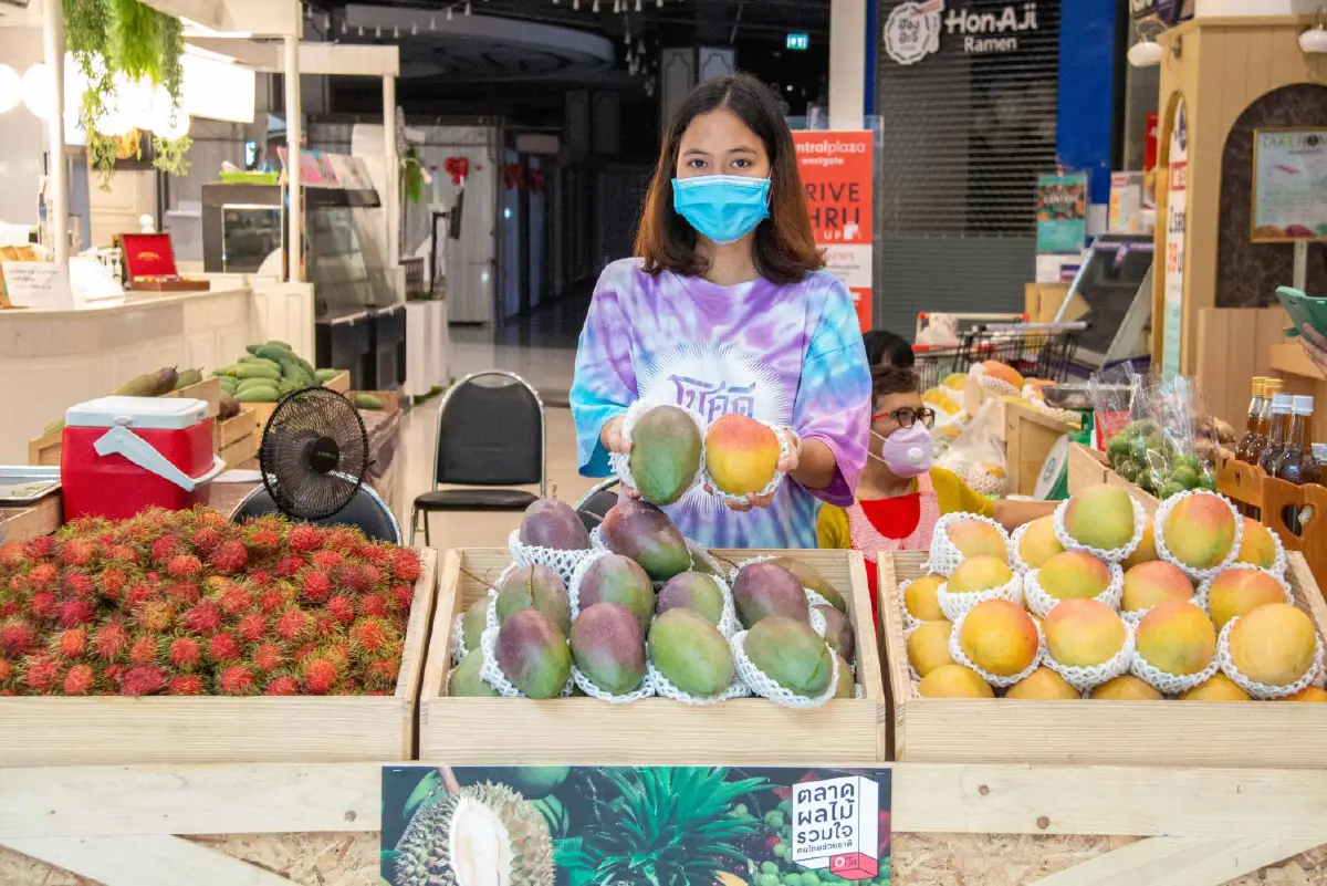 กระจายแหล่งช้อปฟินๆ 14 สาขา 'ตลาดผลไม้รวมใจ คนไทยช่วยชาติ'
