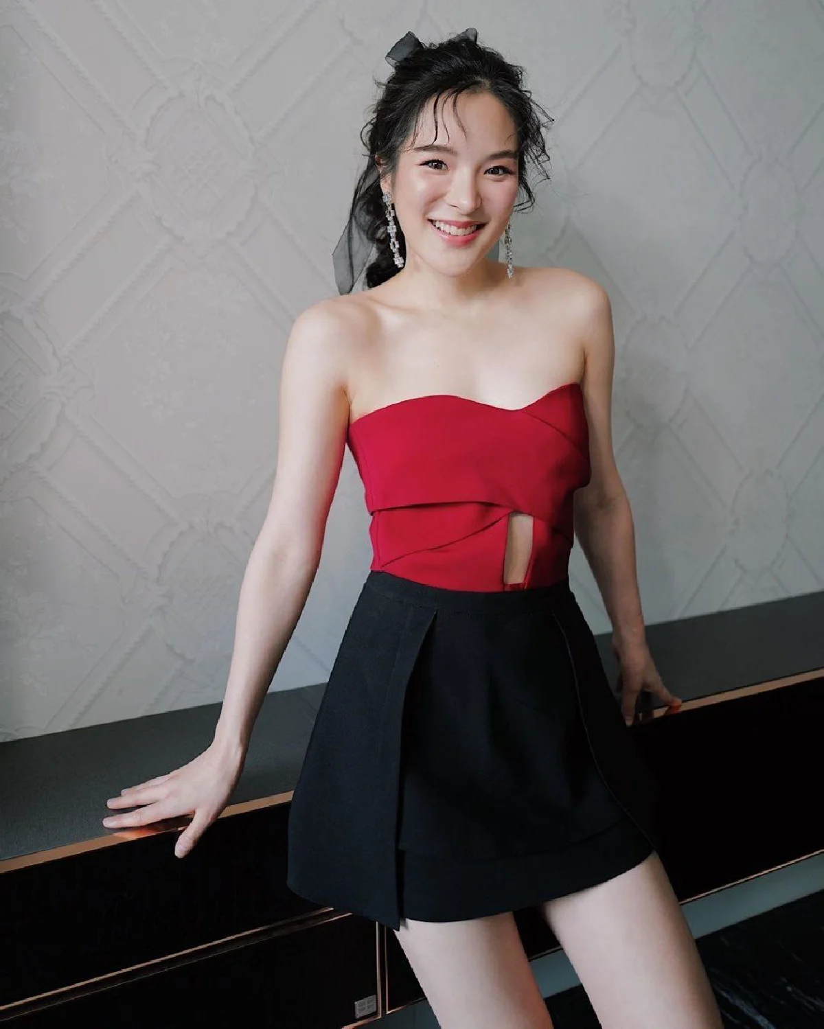 ปันปัน สุฑัตตา บ่นอุบกักตัวทำผมยาวเกิน แฟนๆ หลุดโฟกัสเพราะผิวขาวออร่า