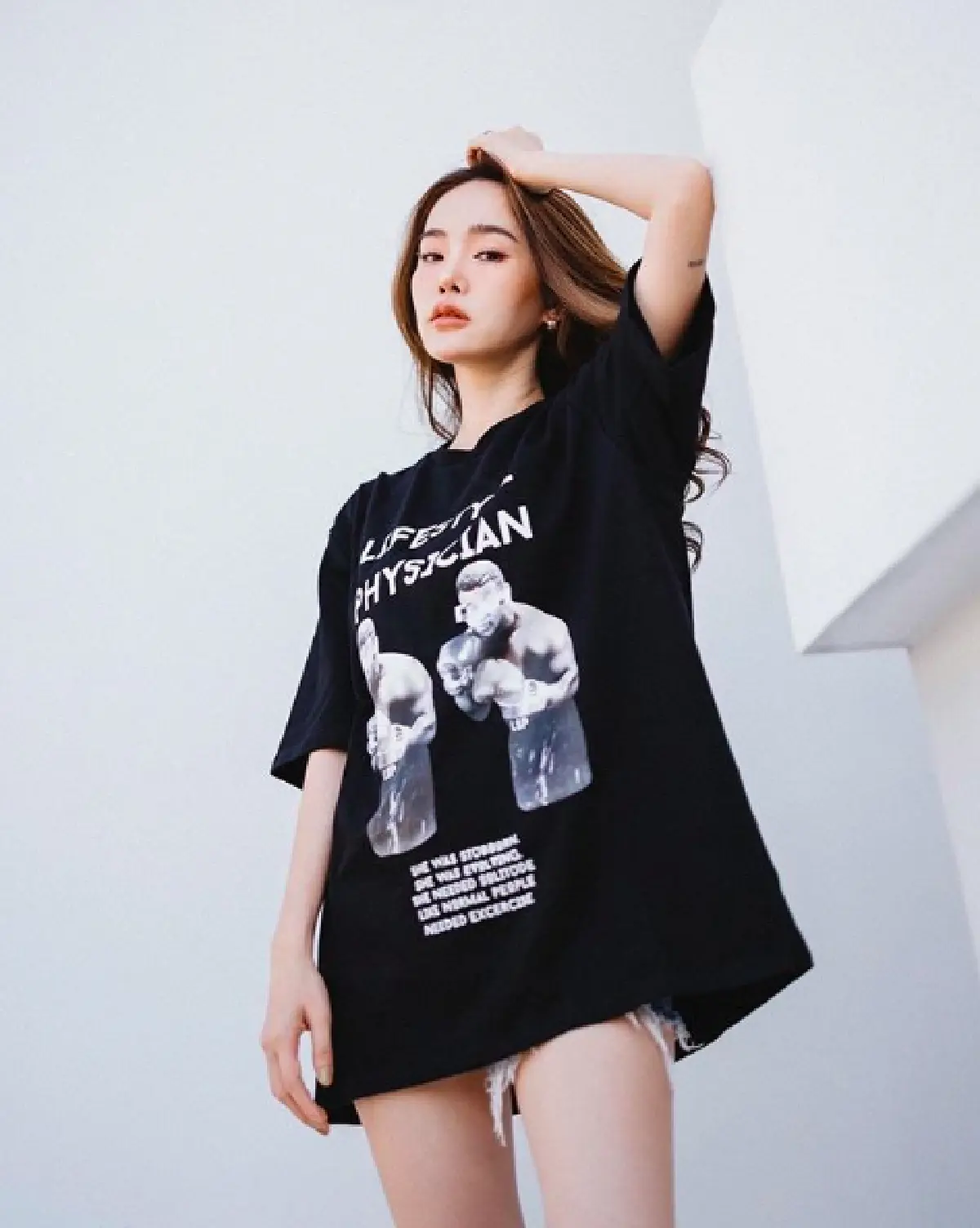 “ปุ้มปุ้ย” ภรรยา “กวินท์” ขออินเทรนด์ไวรัลฮิตส้มหยุด แบบแซ่บๆ เปลือยท่อนบน