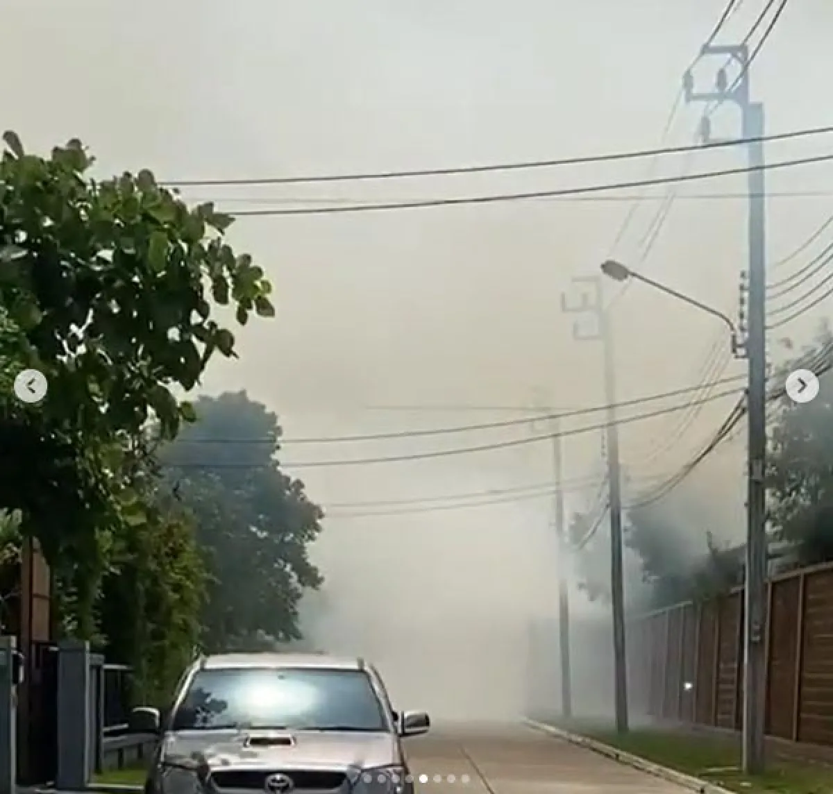“เอ้ก  บุษกร” เล่าระทึกไฟไหม้หญ้าเพลิงสูงเท่ากำแพง “กัปตัน” ปีนกำแพงช่วย