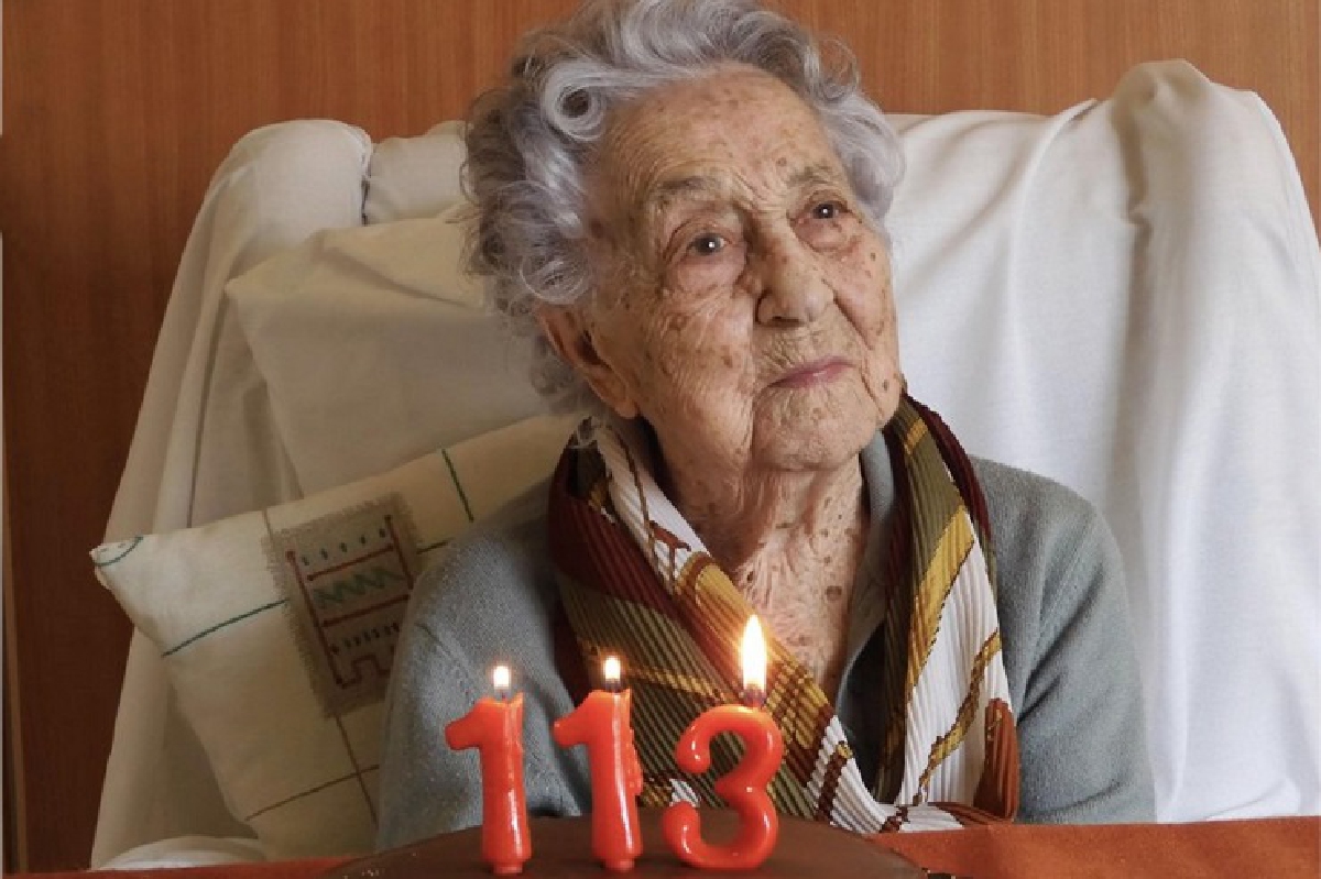 ทวดสเปน 113 ปี หายป่วยจากโควิด-19 ทวดสเปน 113 ปี หายป่วยจากโควิด-19