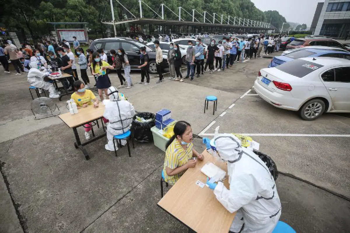 อู่ฮั่นโวตรวจโควิดชาวเมืองไปแล้ว 1 ใน 3