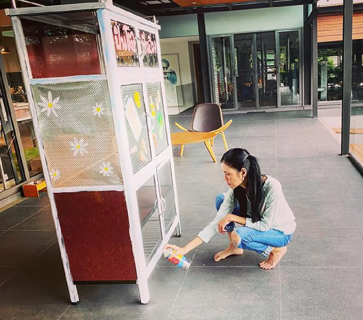 ปิ่น เก็จมณี ทำตู้ปันสุขแจกของด้วยตัวเอง ตั้งชื่อน่ารัก ปิ่นโตปันอิ่ม (คลิป)