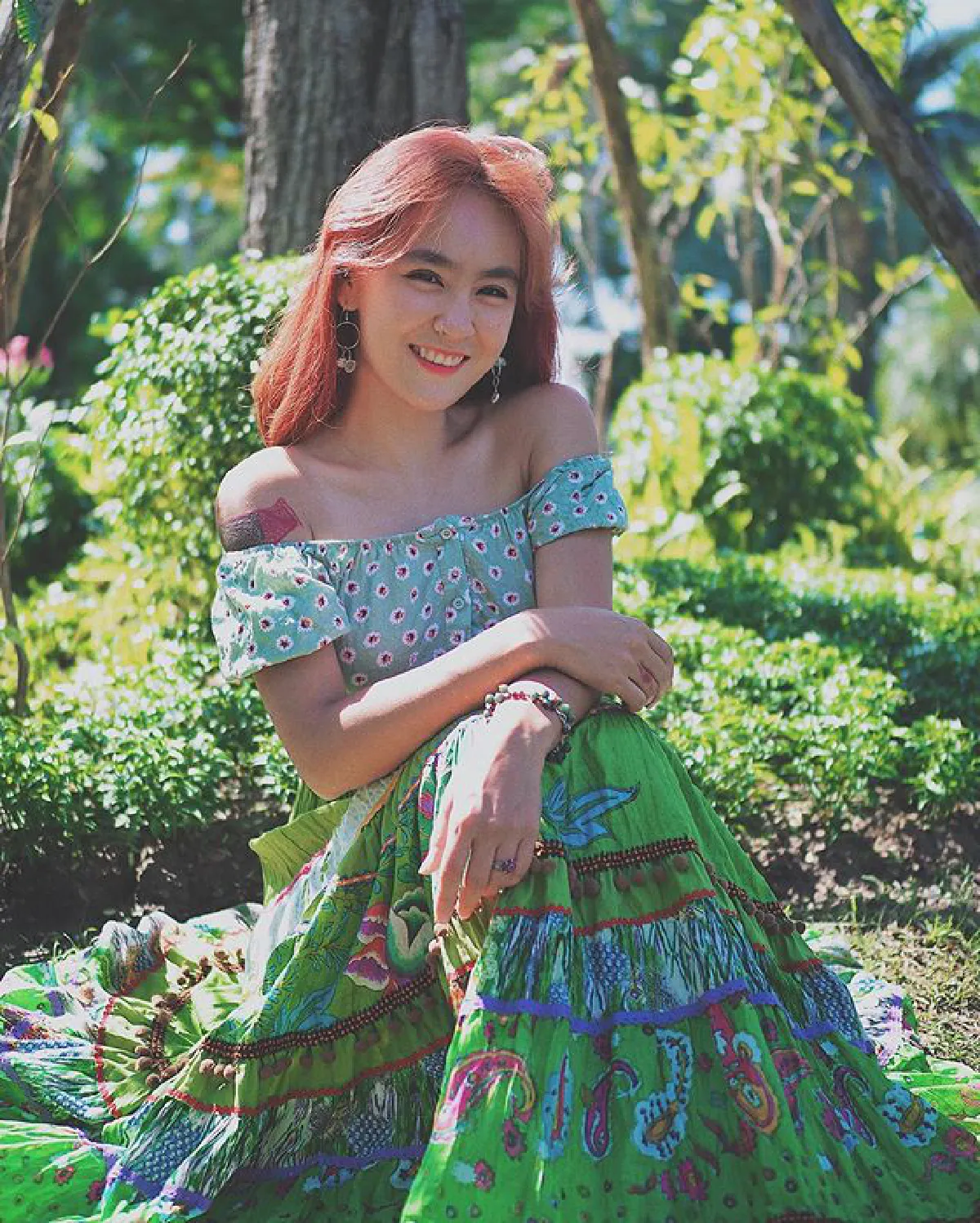 ปีใหม่ สุมนต์รัตน์ ตัดผมใหม่ทำสีสุดจี๊ด เคียงข้างหวานใจ ป๋าต๊อบ