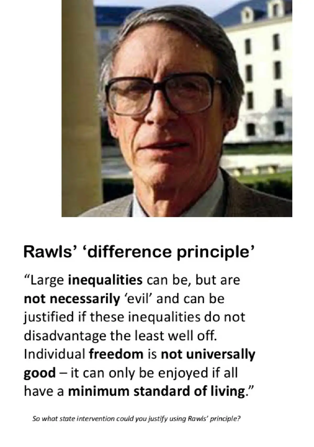 ผู้ใหญ่ลีกับอาจารย์รอลส์: ปัญหาความยุติธรรม (ตอนที่หก): เยียวยาถ้วนหน้า 3,000 ยุติธรรมทำได้ หาก...!