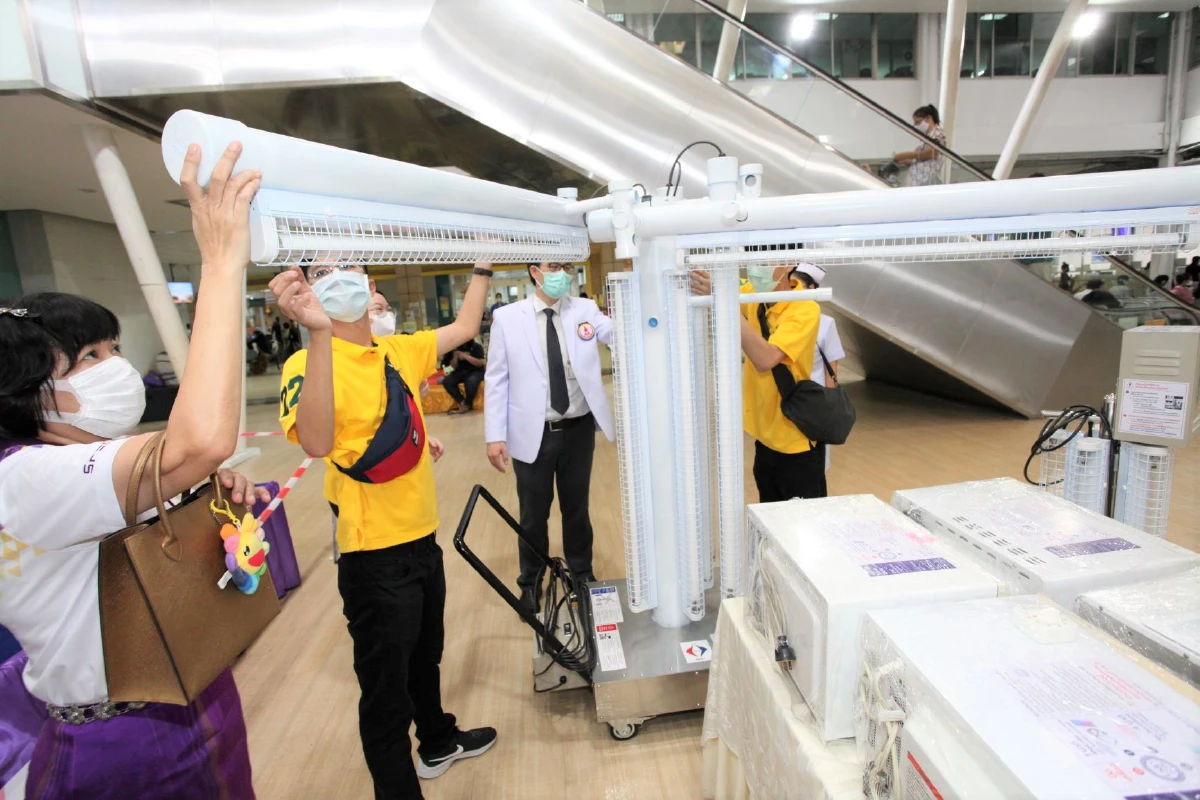 มว.ประดิษฐ์เครื่องฆ่าเชื้อด้วยรังสี UVC นวัตกรรมจากเทคโนโลยีมาตรวิทยา ลดความเสี่ยงติดเชื้อ COVID-19 ให้แก่บุคลากรทางการแพทย์