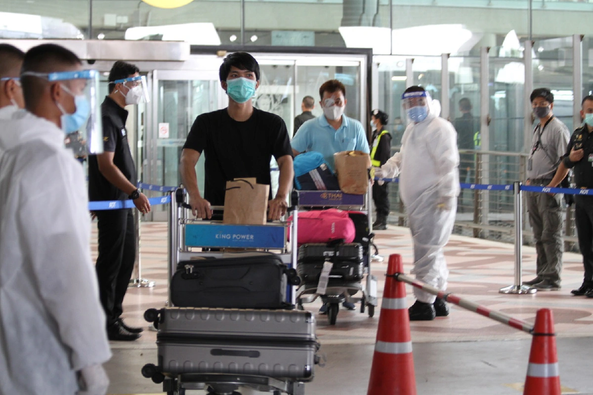 คนไทยต่างแดนรับผลกระทบโควิด-19เดินทางกลับประเทศต่อเนื่อง