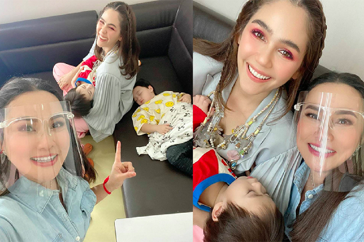 "ใหม่ เจริญปุระ" ขอแชะภาพเมื่อ “น้องสายฟ้า-น้องพายุ" หมดฤทธิ์ชั่วคราว "ใหม่ เจริญปุระ" ขอแชะภาพเมื่อ “น้องสายฟ้า-น้องพายุ" หมดฤทธิ์ชั่วคราว