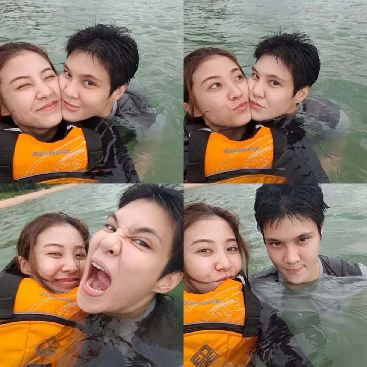 “หมอเจี๊ยบ” พาหวานใจสาว “เดียร์” เที่ยวทะเลเล่นน้ำกันอย่างหวานชื่น