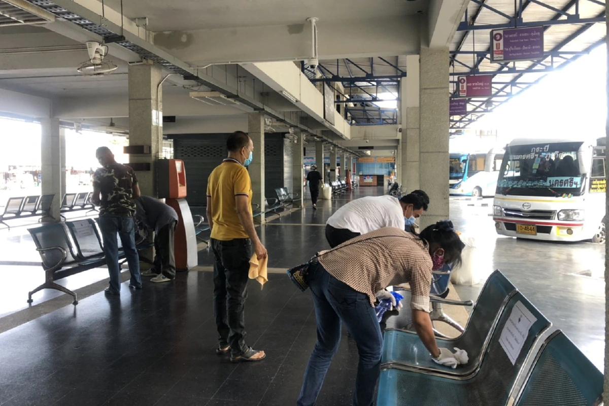 คลีนนิ่งบขส.แห่งที่ 2 ภูเก็ต พร้อมเปิดบริการ 5มิ.ย.63