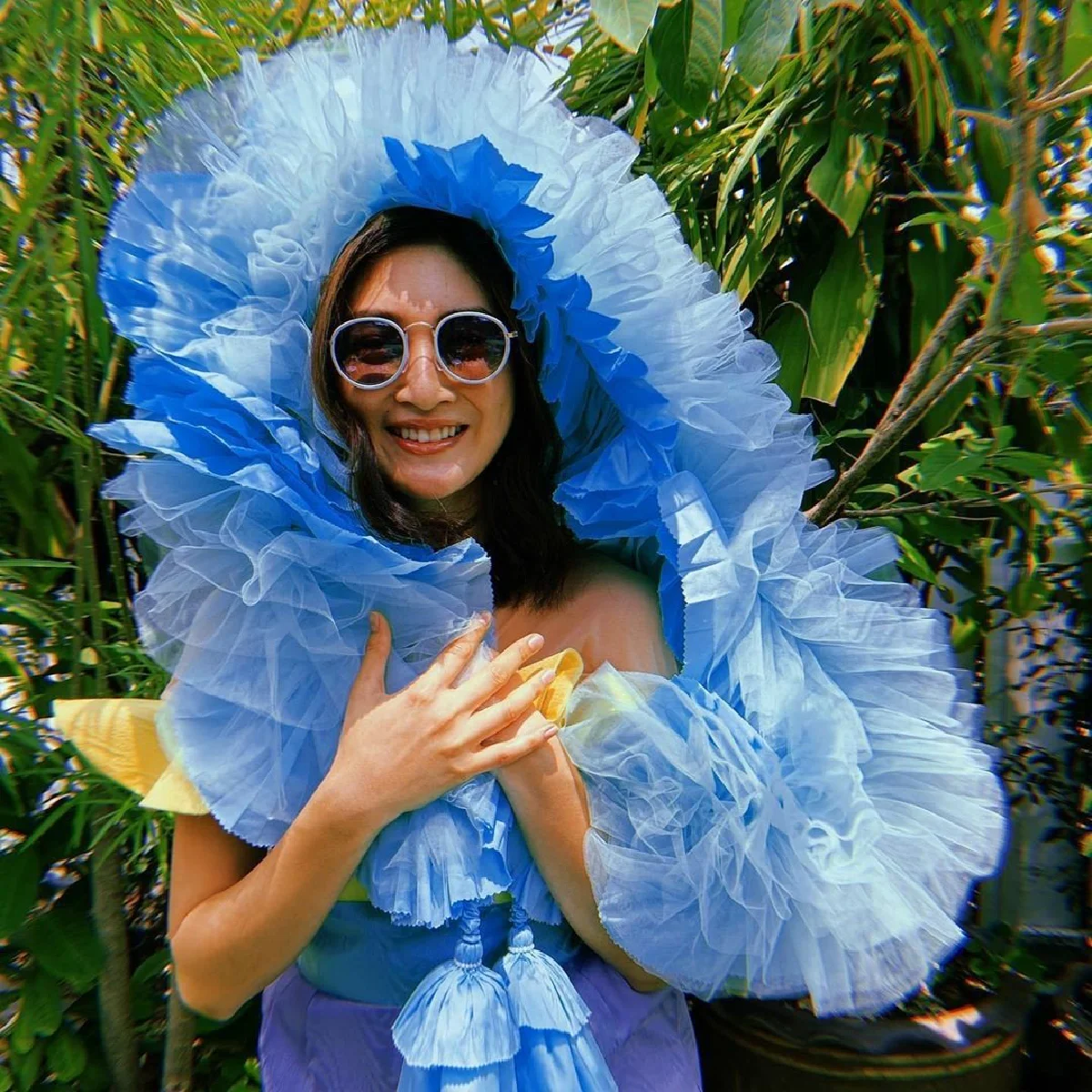 แพนเค้ก เขมนิจ แต่งเต็มอยู่บ้านโพสท่าสุดเริ่ด เพราะทุกวันคือรันเวย์