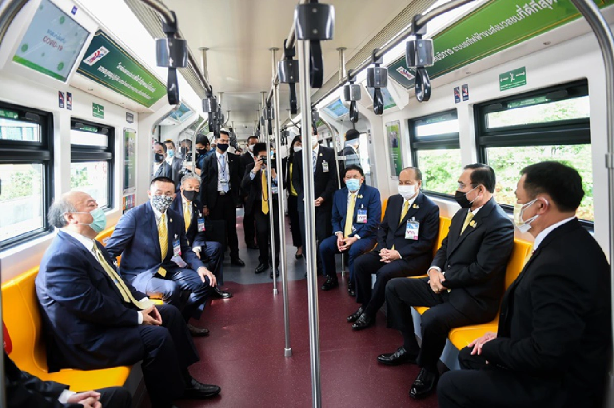 "บิ๊กตู่"เป็นประธานเปิดบริการรถไฟฟ้าสายสีเขียว อีก 4 สถานี
