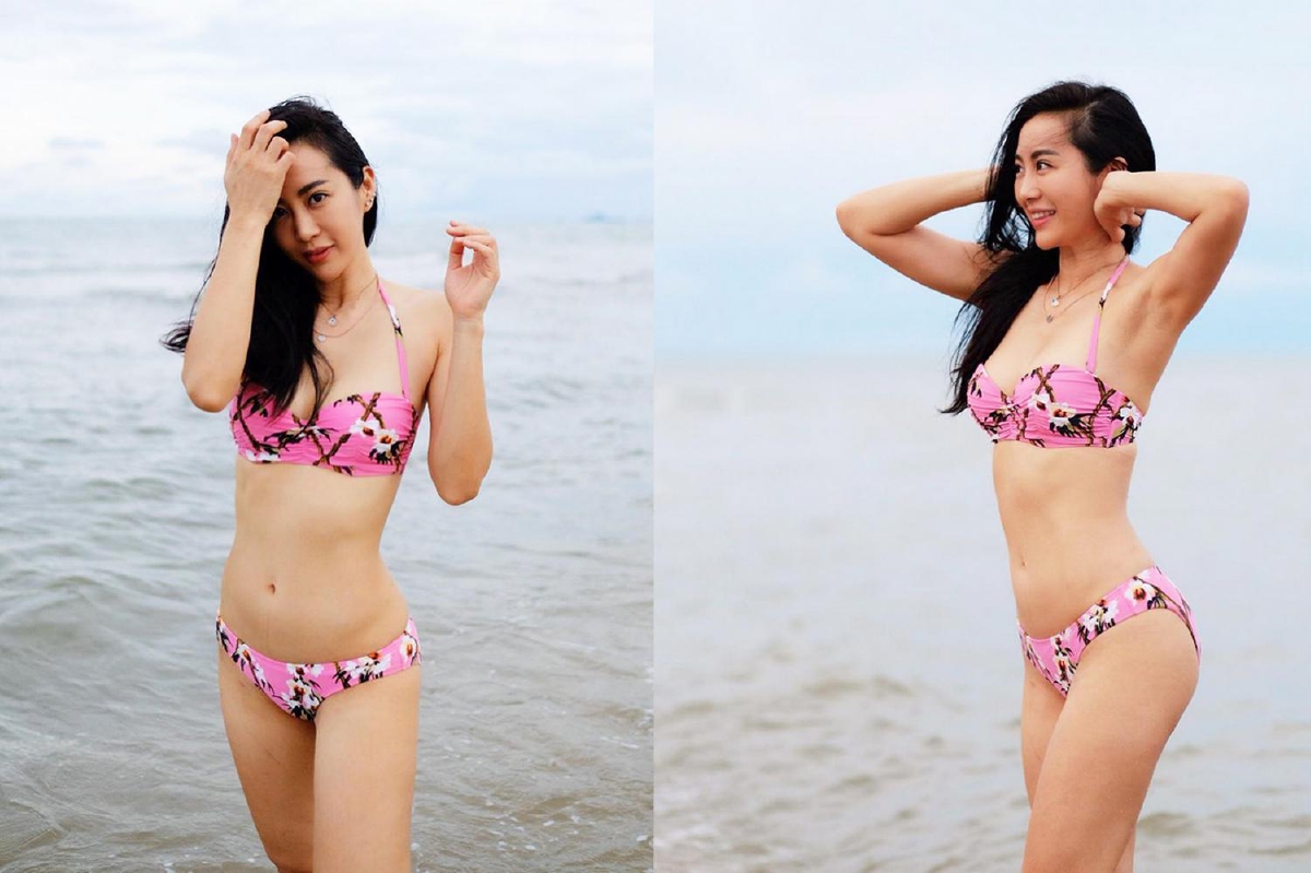 ซูมความแซ่บ วีเจจ๋า ในชุดบิกินี่สีสดใส เดินเล่นอวดหุ่นเซ็กซี่ริมหาด ซูมความแซ่บ วีเจจ๋า ในชุดบิกินี่สีสดใส เดินเล่นอวดหุ่นเซ็กซี่ริมหาด