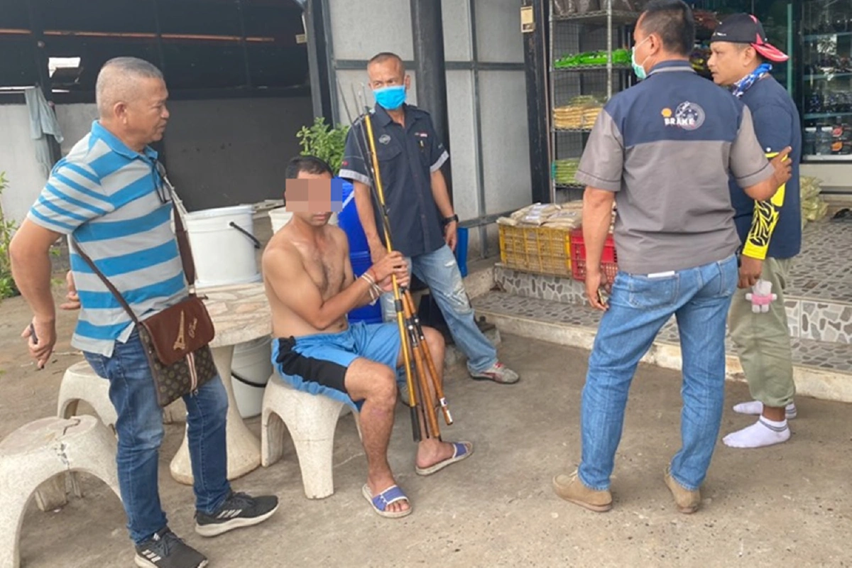 รวบโจรลักปั๊มน้ำติดกองบังคับการตำรวจขอนแก่นอ้างหาเงินรักษาแม่ป่วย