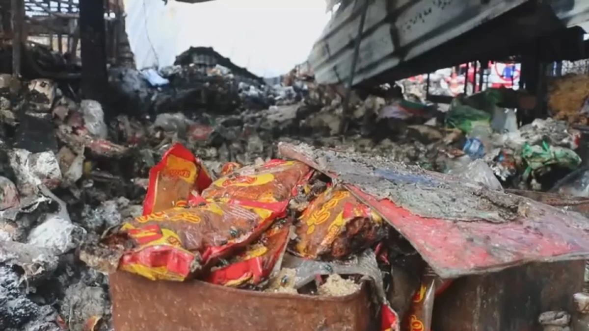 น่าขยะแขยง!กองทัพแมลงวันนับล้านตัวบุกตลาดสดวังกะ