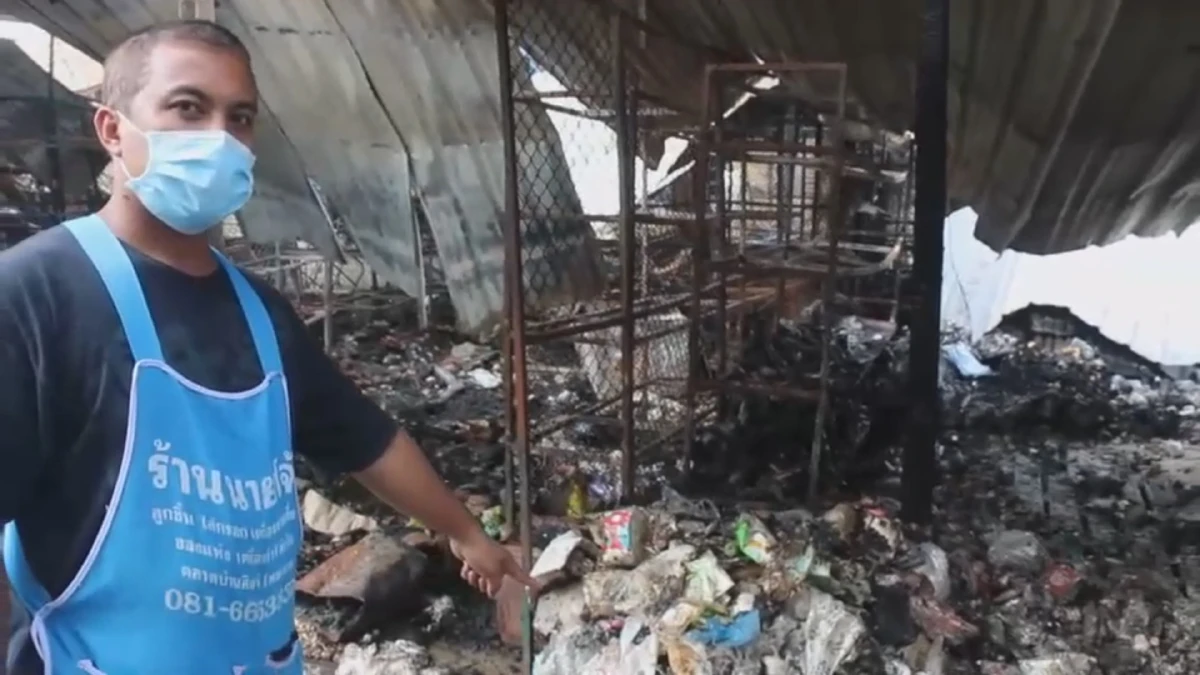 น่าขยะแขยง!กองทัพแมลงวันนับล้านตัวบุกตลาดสดวังกะ