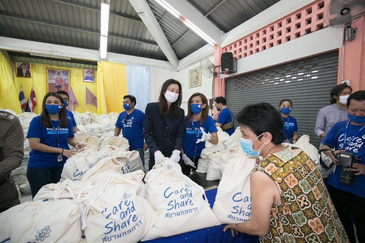 สยามกลการ...สานต่อ “ให้” และ “แบ่งปัน” ที่ไม่มีวันสิ้นสุด Care & Share 1 วันปันสุข @ ชุมชนบ่อนไก่