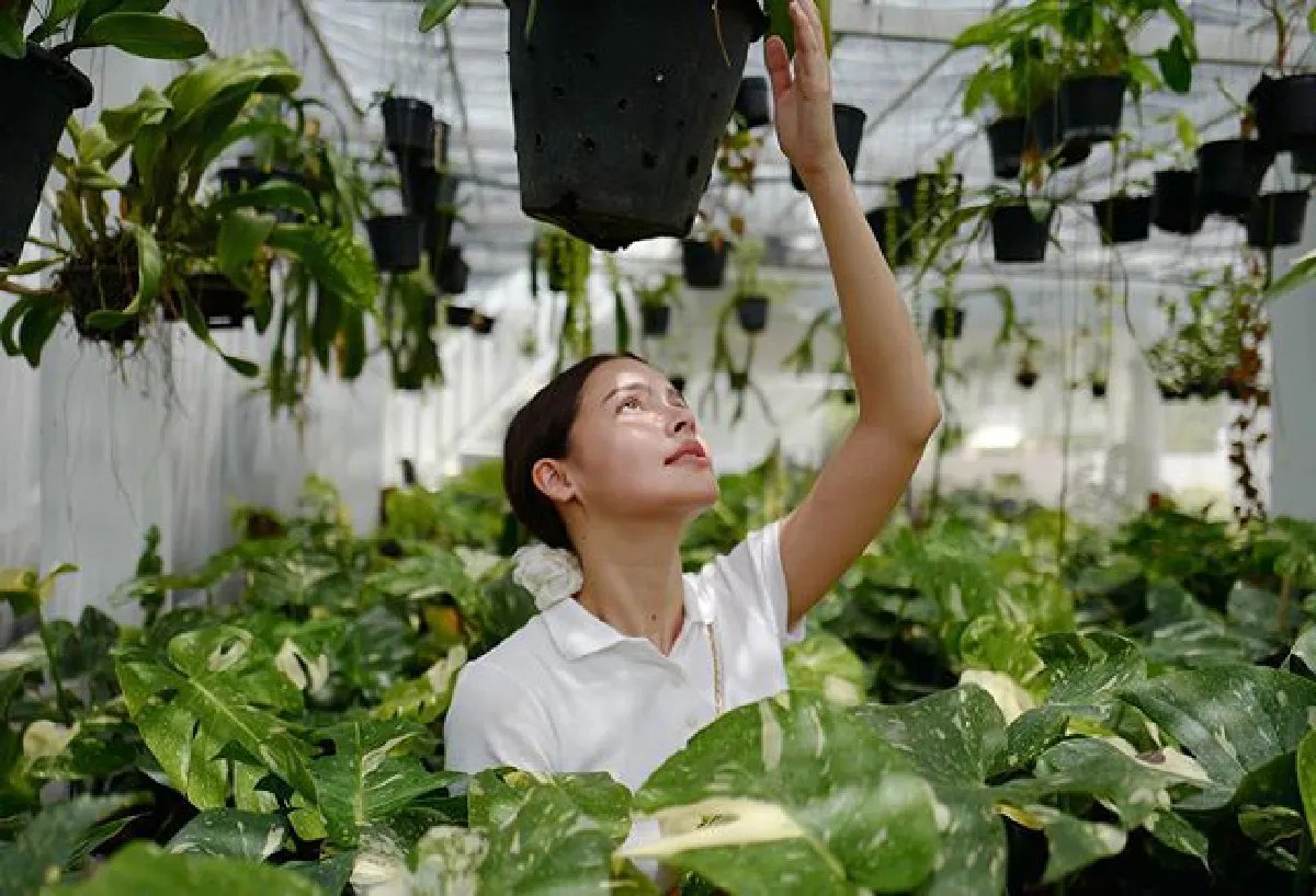 ญาญ่า โพสท่าตากผ้ายังสวยเป๊ะ อวดความเซ็กซี่เบาๆในชุดซีทรู