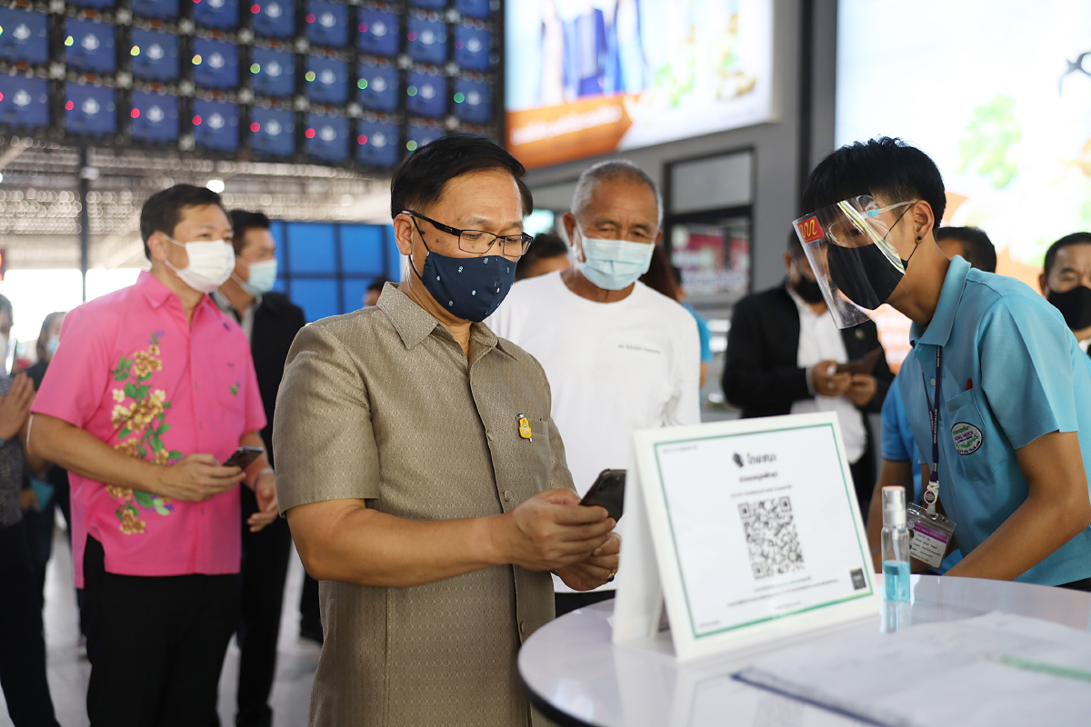 สถ.ตรวจความพร้อม"สวนนงนุช"ดูมาตรการป้องกันโควิด-19 