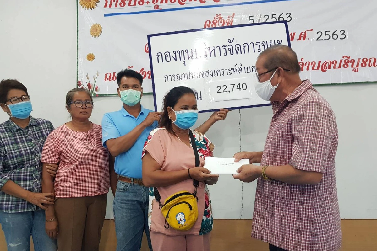 อบต.ยกมือท่วมท้นเคาะจ่ายเงินเงินฌาปนกิจศพสามีป้าคำปัน