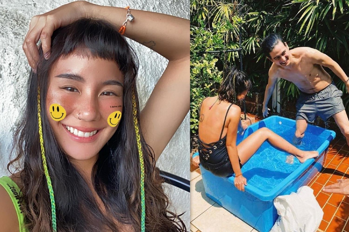 หอมความรัก! นท เดอะสตาร์-เจ มณฑล เปิดตัวสุดหวานด้วยภาพยืนกอดกันเป่าผม หอมความรัก! นท เดอะสตาร์-เจ มณฑล เปิดตัวสุดหวานด้วยภาพยืนกอดกันเป่าผม