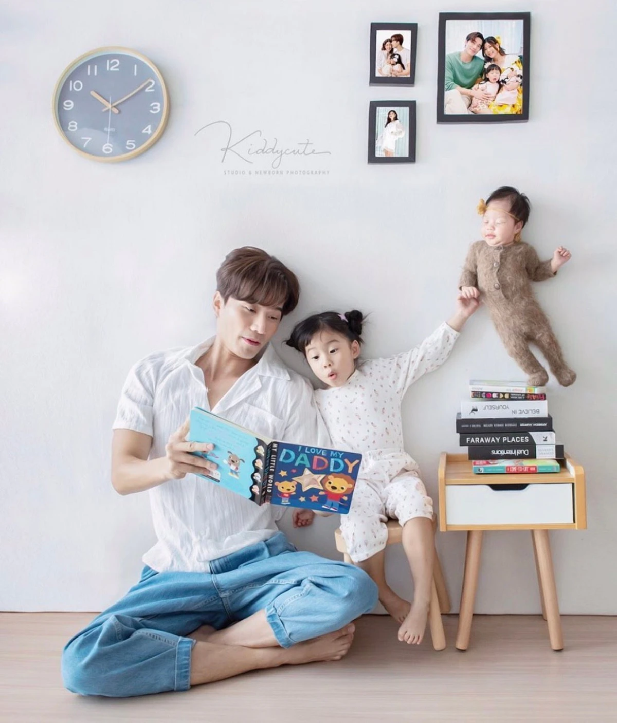 น่ารักมาก! กุ๊บกิ๊บ-บี้ พา น้องเป่าเปา-เป่าเป้ย์ ถ่ายภาพครอบครัวแบบมีสตอรี่