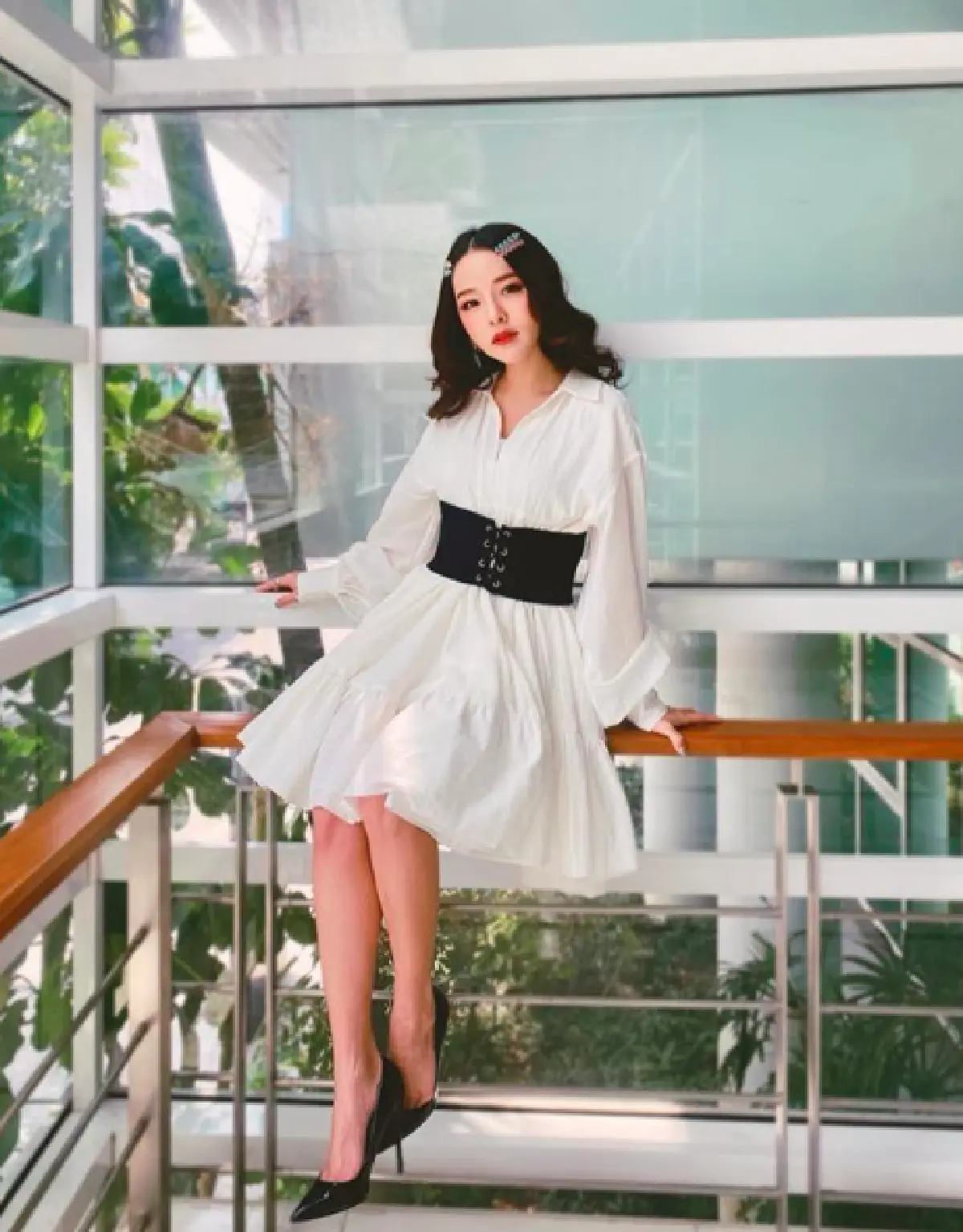  "แอร์ ภัณฑิลา" เซ็กซี่ต่อเนื่อง! จัดทริปเที่ยวใส่ชุดว่ายน้ำนอนรถบ้าน