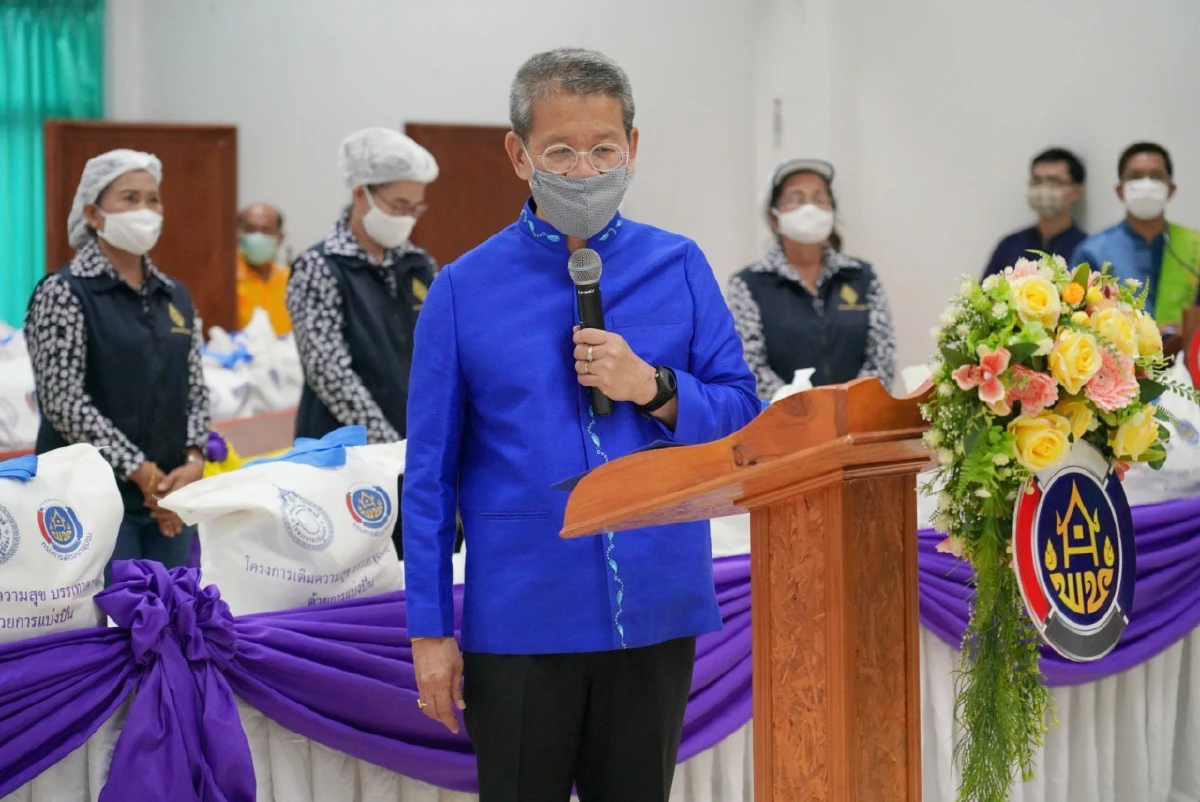 ชาวบ้านแพ้วอิ่มใจได้รับความช่วยเหลือบรรเทาทุกข์โควิด-19