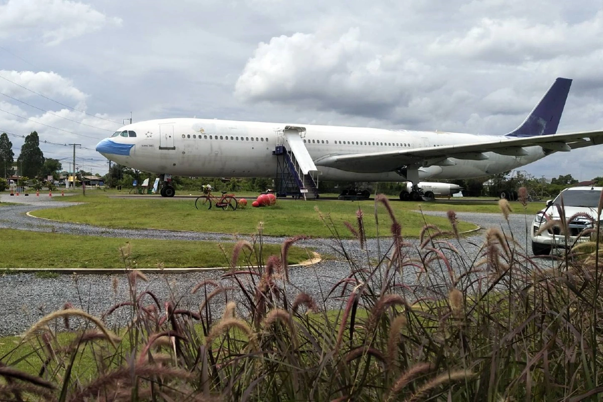 ทึ่ง!เครื่องบินแอร์บัสปลดระวางสวมแมสก์ป้องกันโควิด-19