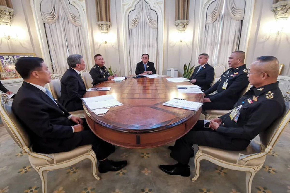 "บิ๊กตู่" หารือทางไกล รมว.กลาโหมสหรัฐ คุยความมั่นคง-แก้โควิด